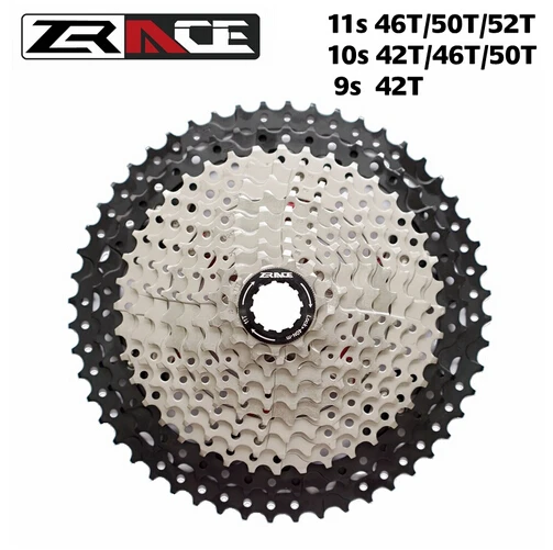 ZRACE Bicycle Cassette 9 10 11 Speed MTB bike freewheel 11-42T/11-46T/11-50T/11-52T for ALIVIO/DEORE/SLX/XT
ZRACE Bicycle Cassette 9 10 11 Speed MTB bike freewheel 11-42T/11-46T/11-50T/11-52T for ALIVIO/DEORE/SLX/XT