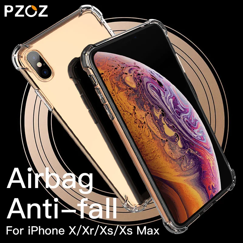 PZOZ Case For iPhone Xs Max Xr Phone Protection Shockproof Luxury Transparent Protector Case For iPhone XR 6.1 5.8 6.5 inch 2019
PZOZ Case For iPhone Xs Max Xr Phone Protection Shockproof Luxury Transparent Protector Case For iPhone XR 6.1 5.8 6.5 inch 2019