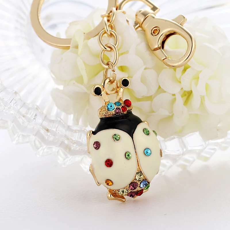 GYWYN2018 Popular Elements Latest Keychain Car Keychain Ms. Bags Pendants Women's Gifts Cute Ladybug Pendants
GYWYN2018 Popular Elements Latest Keychain Car Keychain Ms. Bags Pendants Women's Gifts Cute Ladybug Pendants