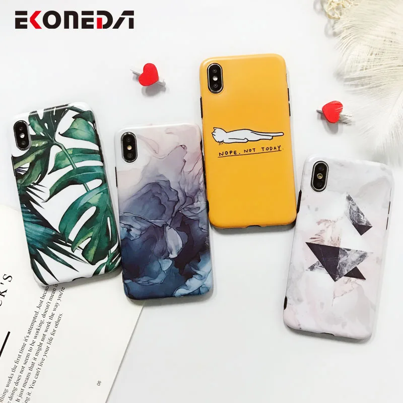 EKONE Glossy TPU Case For iPhone 7 Plus Case Silicone Leaves Feather For Coque iPhone 7 Case Soft Cover For iPhone 6 6S 6Plus
EKONE Glossy TPU Case For iPhone 7 Plus Case Silicone Leaves Feather For Coque iPhone 7 Case Soft Cover For iPhone 6 6S 6Plus