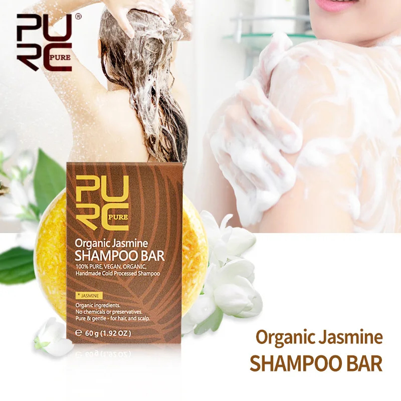 PURC Organic Jasmine Shampoo Bar 100% PURE handmade cold processed hair shampoo no chemicals or preservatives hair shampoo soap
PURC Organic Jasmine Shampoo Bar 100% PURE handmade cold processed hair shampoo no chemicals or preservatives hair shampoo soap