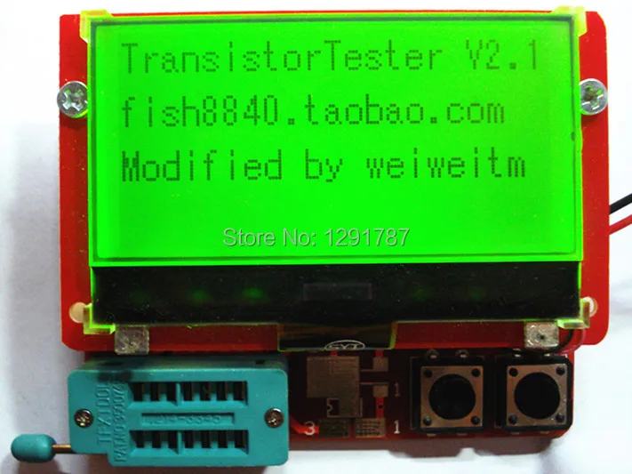 New 12864 LCD Mega328 Transistor Tester Capacitance ESR Meter Diode Triode MOS NPN LCR
New 12864 LCD Mega328 Transistor Tester Capacitance ESR Meter Diode Triode MOS NPN LCR