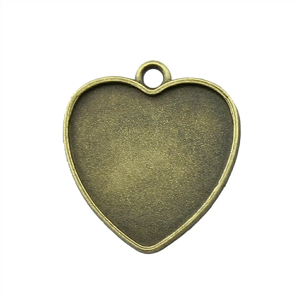 10pcs Fit 25mm Heart Glass Cabochons Heart Shaped Cabochon Base Setting 2 Colors Vintage DIY Cabochons Pendant Heart Settings
10pcs Fit 25mm Heart Glass Cabochons Heart Shaped Cabochon Base Setting 2 Colors Vintage DIY Cabochons Pendant Heart Settings