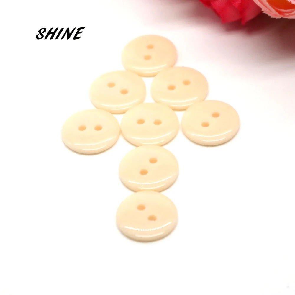 100 X 23mm 2 agujeros Duffle Coat Costura Botones Iridiscente ivory crema ayuda NHS