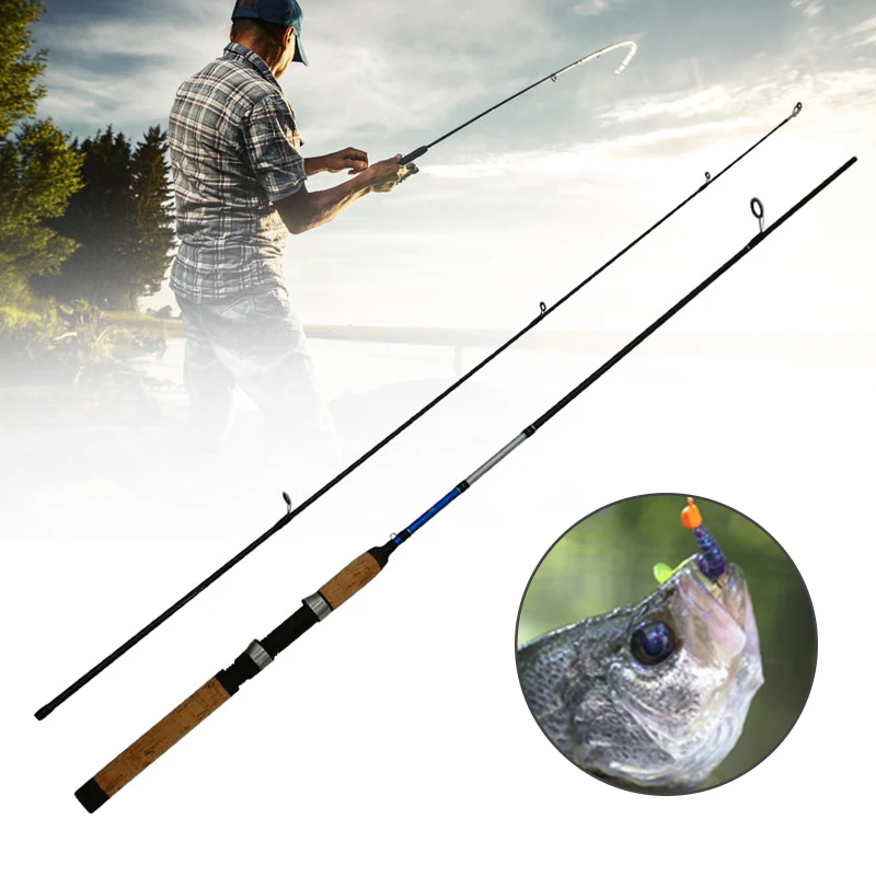 Fishing Rod 1.8m CarbonTelescopic Ultralight Pole for Stream Freshwater C55K Sale |