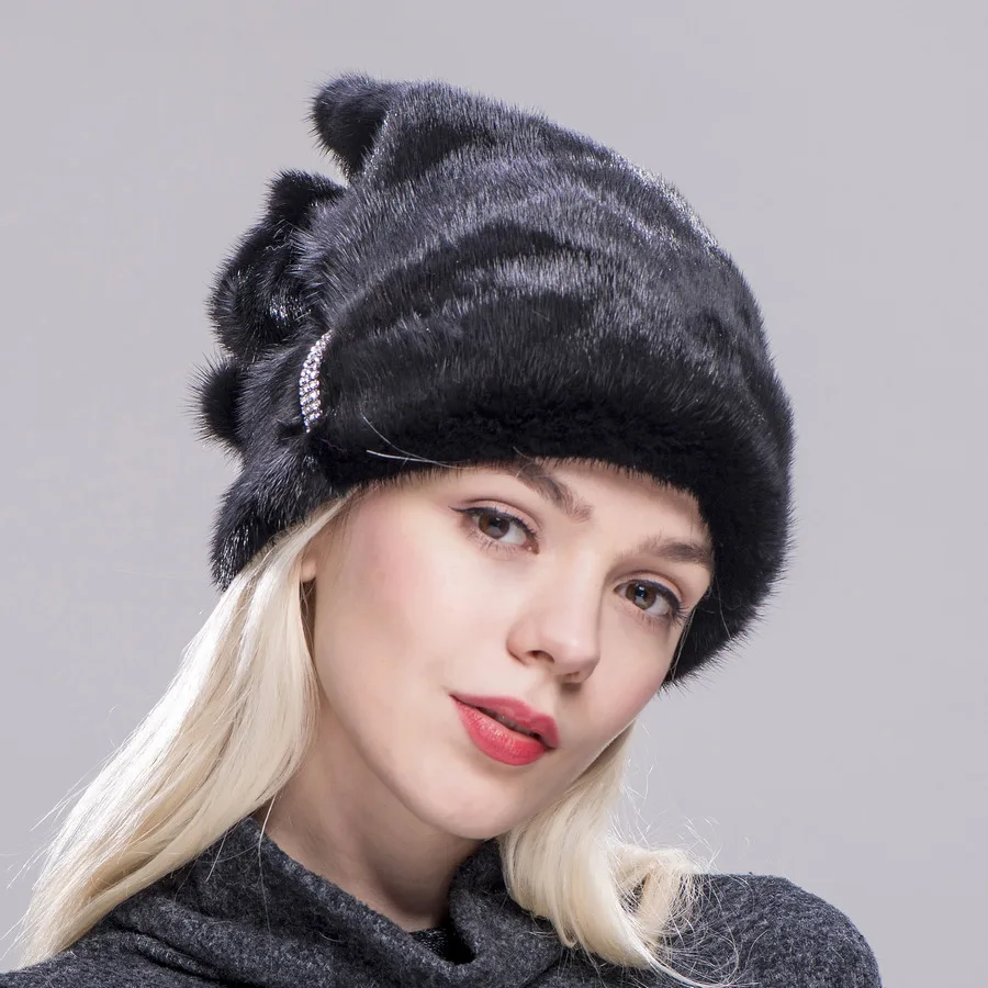ZDFURS* New Women Genuine Mink Fur Hats Whole Mink Fur Caps Best Christmas Warm Fur Beanies with 3 Mink Fur Balls
ZDFURS* New Women Genuine Mink Fur Hats Whole Mink Fur Caps Best Christmas Warm Fur Beanies with 3 Mink Fur Balls
