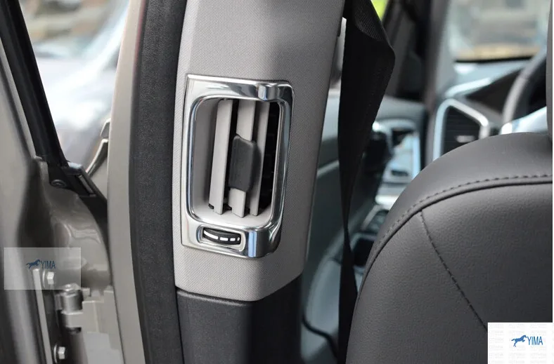 Interior ! For VOLVO XC60 2014 2015 Stainless Steel Front Air Conditioning Outlet Vent Cover Trim 2 Pcs
Interior ! For VOLVO XC60 2014 2015 Stainless Steel Front Air Conditioning Outlet Vent Cover Trim 2 Pcs