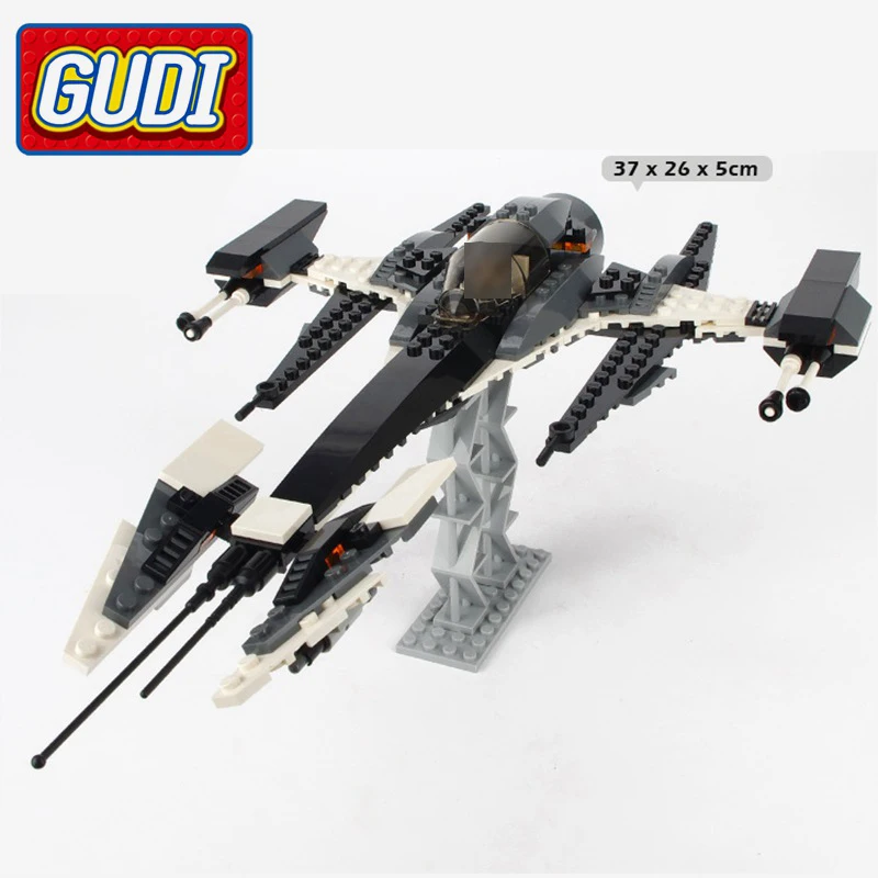 Technic GUDI The Phantom X-fighter 184Pcs Mini Bricks Star Plan Building Blocks Assembled Toy For Children
Technic GUDI The Phantom X-fighter 184Pcs Mini Bricks Star Plan Building Blocks Assembled Toy For Children