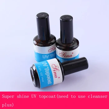 1PCS Sina Topcoat UV Gel Nail Polish Gloss Acrylic Nail Art Gel Polish Top Coat Clear Color 14ml Need Wipe Top Coat
1PCS Sina Topcoat UV Gel Nail Polish Gloss Acrylic Nail Art Gel Polish Top Coat Clear Color 14ml Need Wipe Top Coat