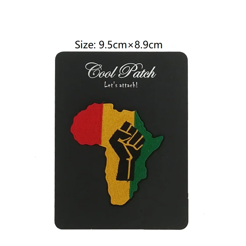 Africa Black Power Fist Rasta Rastafari Patch BLACK PANTH patches Marvel Avengers Infinity War Embroidered iron on wappen
Africa Black Power Fist Rasta Rastafari Patch BLACK PANTH patches Marvel Avengers Infinity War Embroidered iron on wappen