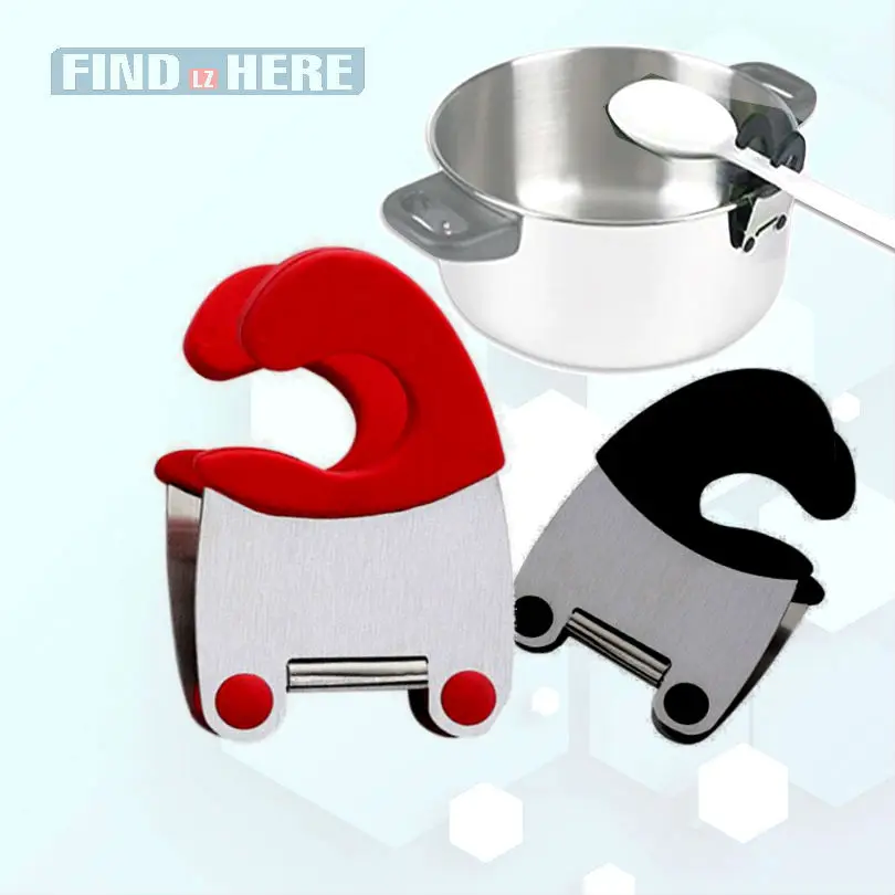 Stainless Steel Pot Clips Kitchen Tools Spoon Rest Snap on Pots and Pans for Kitchen Utensil Holder
Stainless Steel Pot Clips Kitchen Tools Spoon Rest Snap on Pots and Pans for Kitchen Utensil Holder