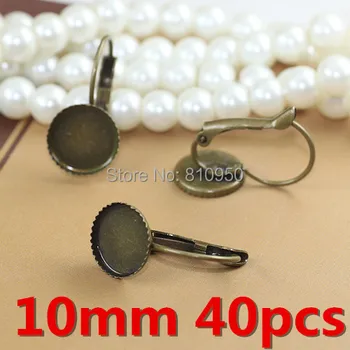 Free Shipping 40pcs 10MM Copper Antique bronze Round Blank Drop earrings Cameo cabochons base setting accessories
Free Shipping 40pcs 10MM Copper Antique bronze Round Blank Drop earrings Cameo cabochons base setting accessories