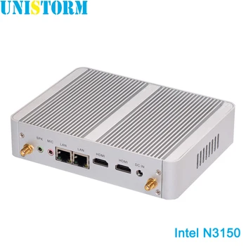Intel Fanless N3150 Mini PC Celeron Quad Core 1.6~2.08GHz Windows 10 Mini Computer HDMI WiFi Dual LAN TV Box Free Shipping
Intel Fanless N3150 Mini PC Celeron Quad Core 1.6~2.08GHz Windows 10 Mini Computer HDMI WiFi Dual LAN TV Box Free Shipping