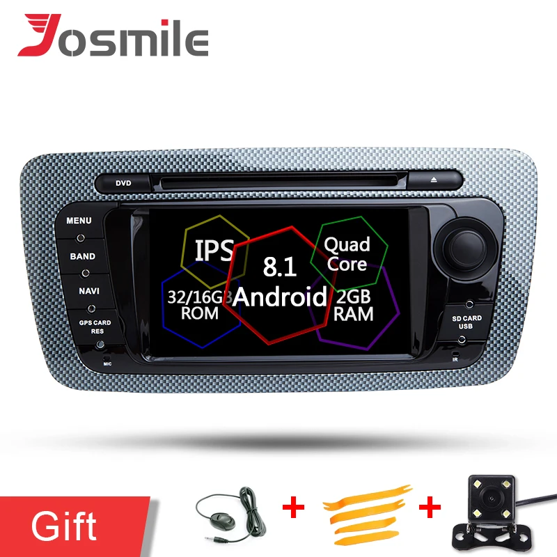Quad Core Android 8.1 Car DVD Player GPS Navigation For Seat Ibiza MK4 6J SportCoupe Ecomotive Cupra 2009-2013 Auto Radio Wifi
Quad Core Android 8.1 Car DVD Player GPS Navigation For Seat Ibiza MK4 6J SportCoupe Ecomotive Cupra 2009-2013 Auto Radio Wifi
