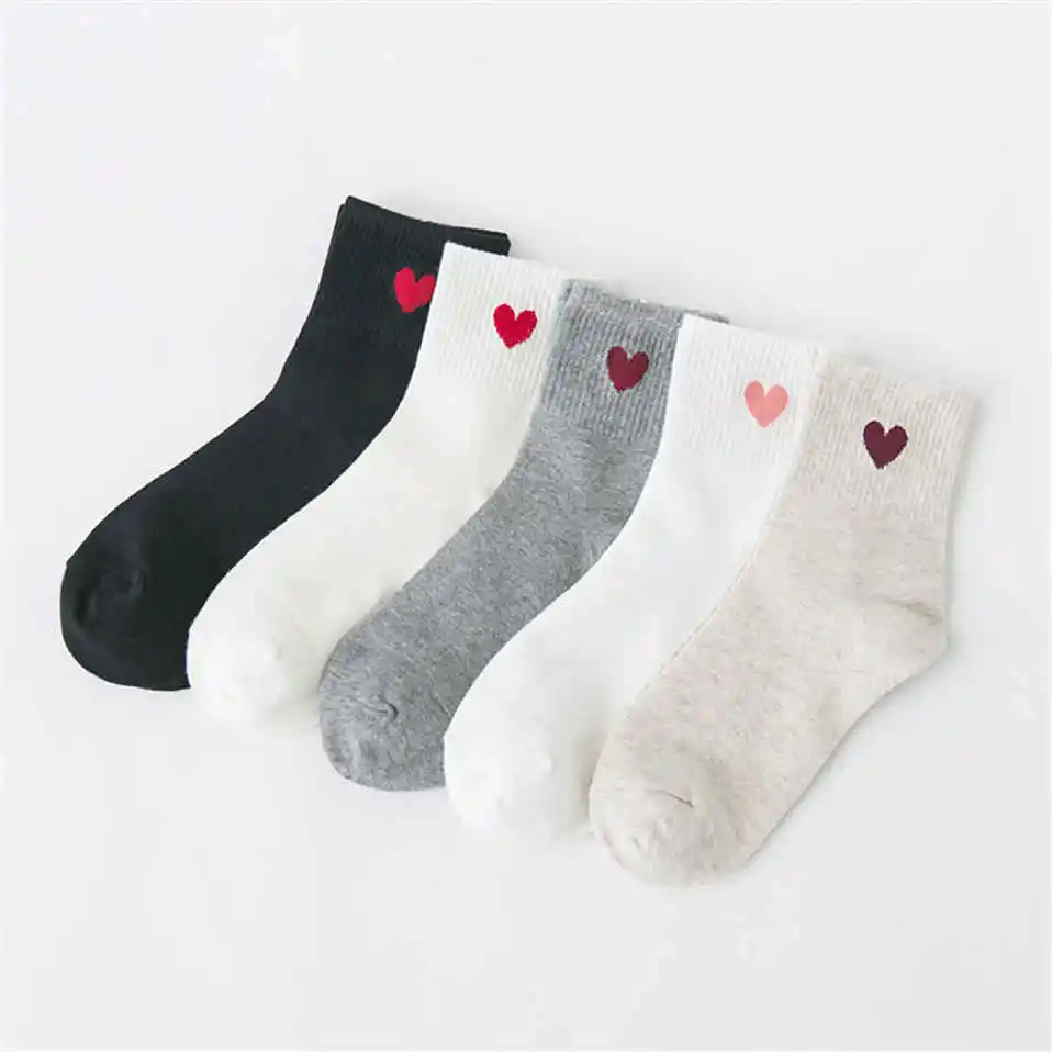 5 Pairs/Lot Casual Funny Women Socks Vintage Red Heart Pattern Embroidery Spring Sox Suit Business Cotton Sokken Femme
5 Pairs/Lot Casual Funny Women Socks Vintage Red Heart Pattern Embroidery Spring Sox Suit Business Cotton Sokken Femme