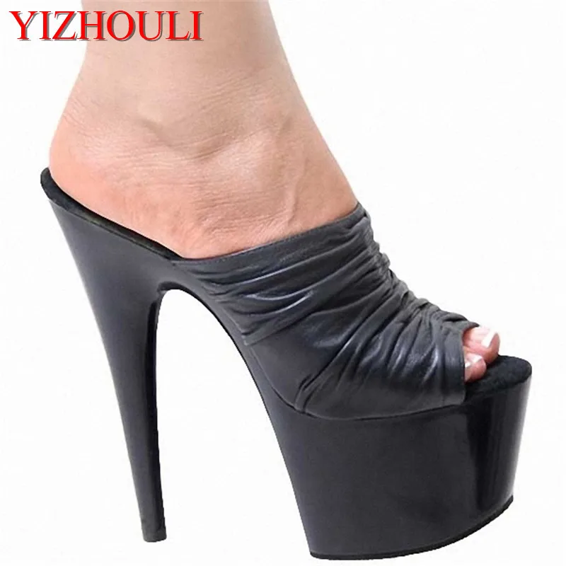 Shoes Sexy 15cm Ultra High Heels Slippers Platform Sexy Stiletto High Heel Shoes 6 Inch Women Dance Shoes
Shoes Sexy 15cm Ultra High Heels Slippers Platform Sexy Stiletto High Heel Shoes 6 Inch Women Dance Shoes