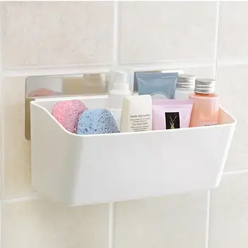 Bathroom Wall Rack Heavy Duty Bathroom Kitchen Plastic Wall Basket Holder for Shampoo Face Cleanser Soap Condiment Jar (White)
Bathroom Wall Rack Heavy Duty Bathroom Kitchen Plastic Wall Basket Holder for Shampoo Face Cleanser Soap Condiment Jar (White)