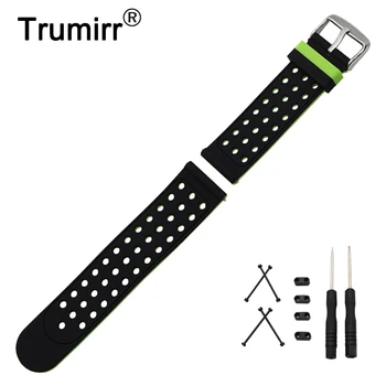 24mm Silicone Rubber Watch Band Double Side Wearing for Suunto Core Strap Wrist Belt Bracelet + Lug Adapter + Tool Black Red
24mm Silicone Rubber Watch Band Double Side Wearing for Suunto Core Strap Wrist Belt Bracelet + Lug Adapter + Tool Black Red
