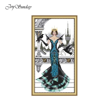 Counted Cross Stitch Kits Embroidery Sets Raven Queen Patterns DMC 11CT 14CT DIY Printed Aida Fabric Home Decor Needlework Sets
Counted Cross Stitch Kits Embroidery Sets Raven Queen Patterns DMC 11CT 14CT DIY Printed Aida Fabric Home Decor Needlework Sets