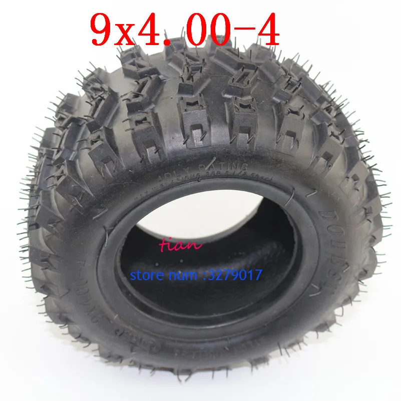 9X4.00-4 tubeless TubeType Tire for Weedeater Riding Mower ocket Bike Go Kart Mobility Zooma Mower GoPed Electric Scooter
9X4.00-4 tubeless TubeType Tire for Weedeater Riding Mower ocket Bike Go Kart Mobility Zooma Mower GoPed Electric Scooter