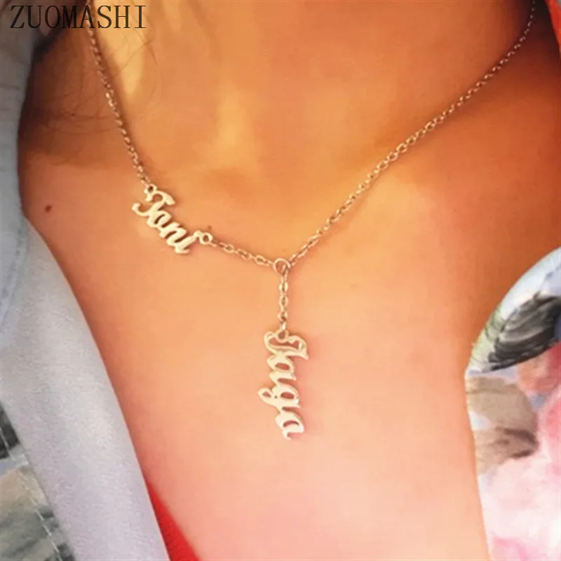 Custom Names Necklace Personalized Double Names Necklace Made With Two Names Women Jewelry Children Names Necklace New Mom Gift
Custom Names Necklace Personalized Double Names Necklace Made With Two Names Women Jewelry Children Names Necklace New Mom Gift