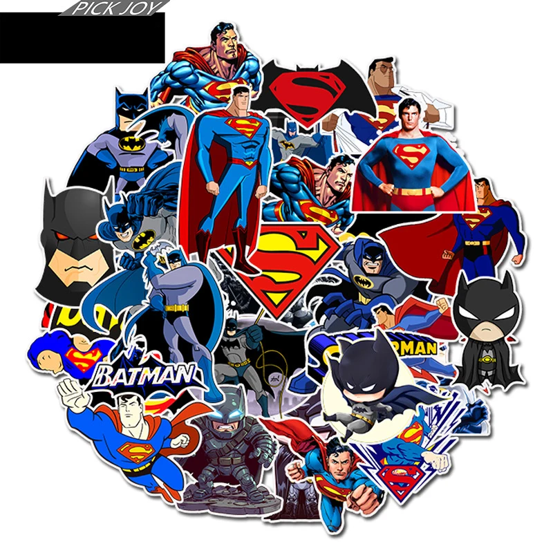 45 PCS Cartoon Stickers Batman Superman Stickers Decal For Snowboard Luggage Car Fridge Laptop Sticker Scrapbooking Baby Toys
45 PCS Cartoon Stickers Batman Superman Stickers Decal For Snowboard Luggage Car Fridge Laptop Sticker Scrapbooking Baby Toys