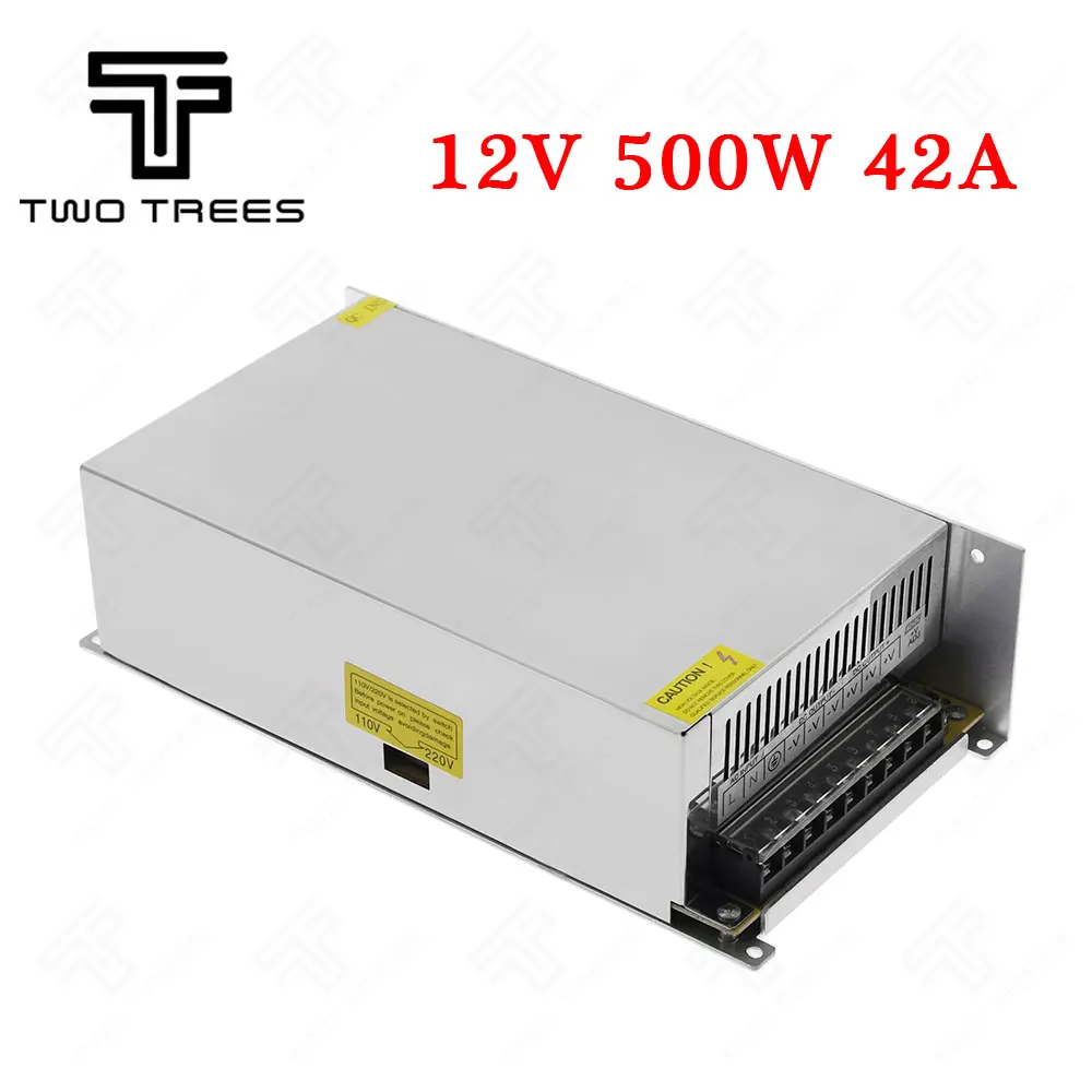 12v 500w DC12V 42A 500W Transformers LED Driver Power Adapter For LED Strip light Switch Power Supply for 3D printer
12v 500w DC12V 42A 500W Transformers LED Driver Power Adapter For LED Strip light Switch Power Supply for 3D printer