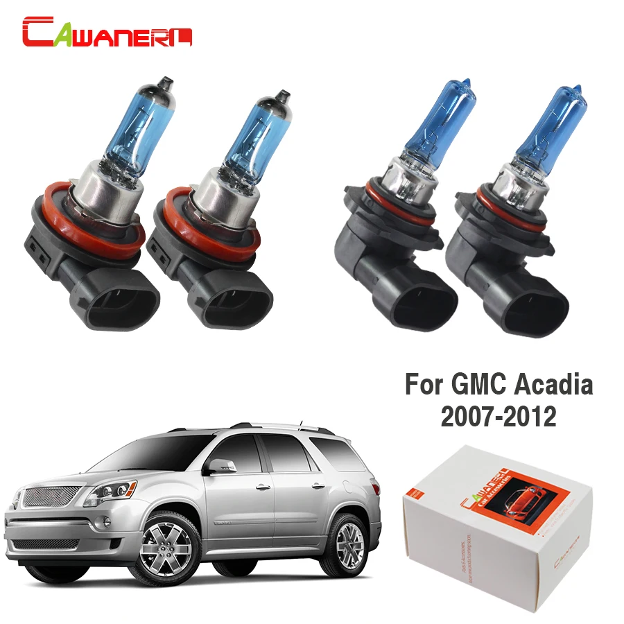 Cawanerl 4 Pieces 100W Car Halogen Bulb Headlight High Low Beam 12V 4300K Warm White For GMC Acadia 4-Door 3.6L 2007-2012
Cawanerl 4 Pieces 100W Car Halogen Bulb Headlight High Low Beam 12V 4300K Warm White For GMC Acadia 4-Door 3.6L 2007-2012