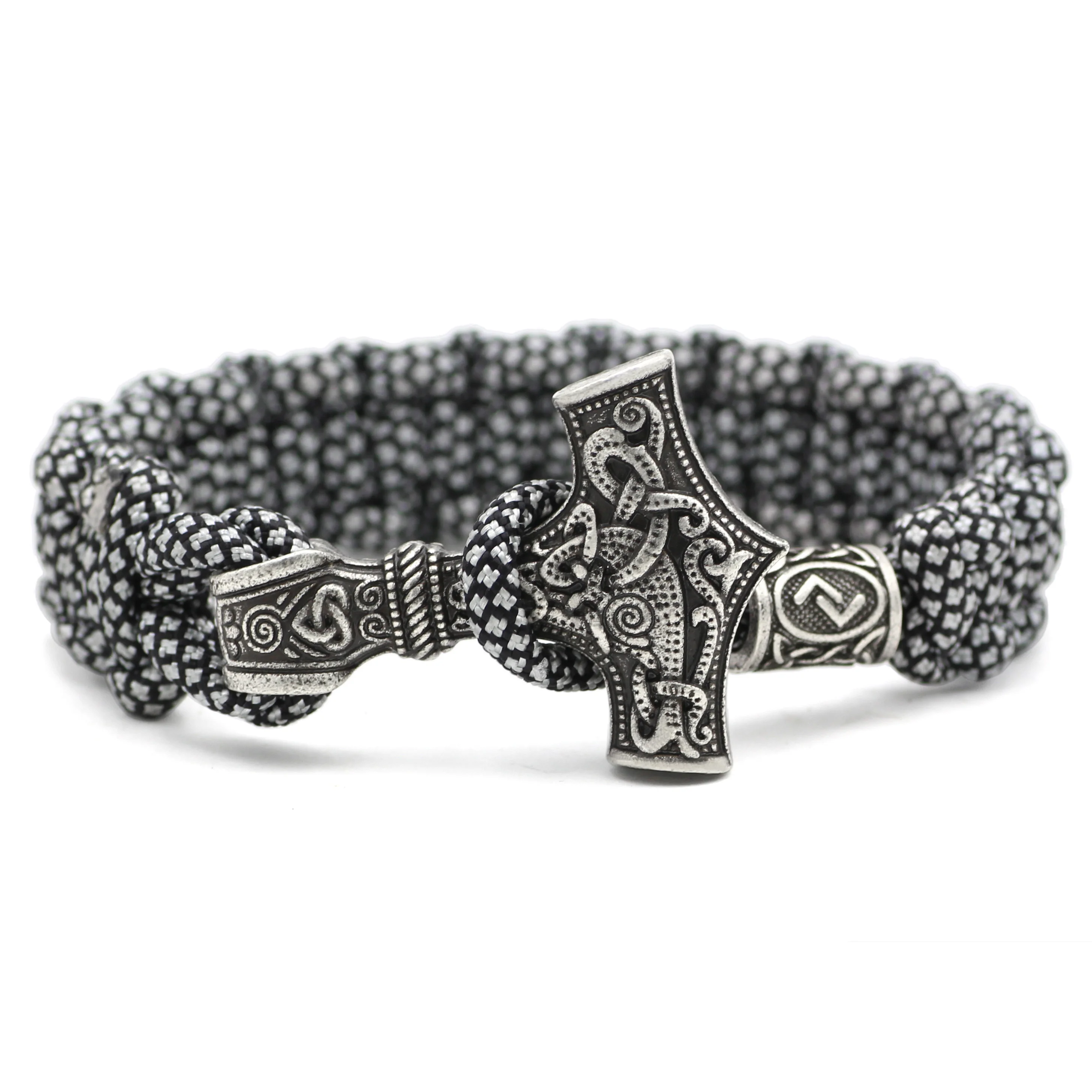 Youe Shone Norse Viking Thor Mjolnir Hammer Paracord Amuletceltic Rune Knot Amulet Scandinavian Bracelet Vantage Black
Youe Shone Norse Viking Thor Mjolnir Hammer Paracord Amuletceltic Rune Knot Amulet Scandinavian Bracelet Vantage Black