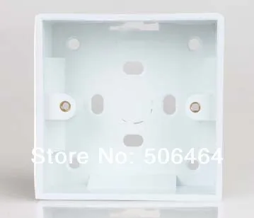 Wall Mounting Box for Wall Switch Installed 86mm Light Switch Box surface mount
Wall Mounting Box for Wall Switch Installed 86mm Light Switch Box surface mount