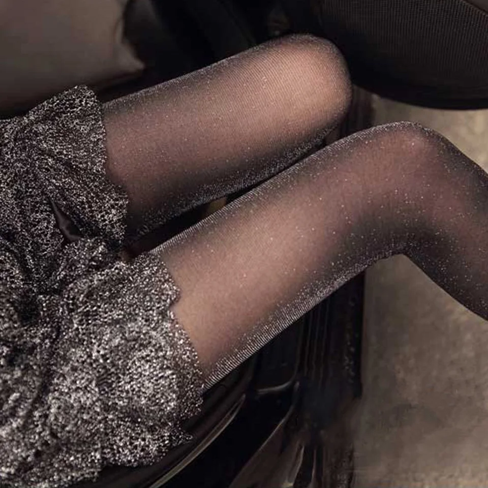 Shiny Transparent Silk Pantyhose Female Ultra Thin Ladies Tights Nylon Collant Femme Women Compression Glossy Glitter Tights
Shiny Transparent Silk Pantyhose Female Ultra Thin Ladies Tights Nylon Collant Femme Women Compression Glossy Glitter Tights