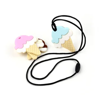 TYRY.HU 1 piece ice cream Silicone Teether Safe Baby Teething Toy Pacifier Chain Pendant Nursing Baby Teethers Baby shower gift
TYRY.HU 1 piece ice cream Silicone Teether Safe Baby Teething Toy Pacifier Chain Pendant Nursing Baby Teethers Baby shower gift