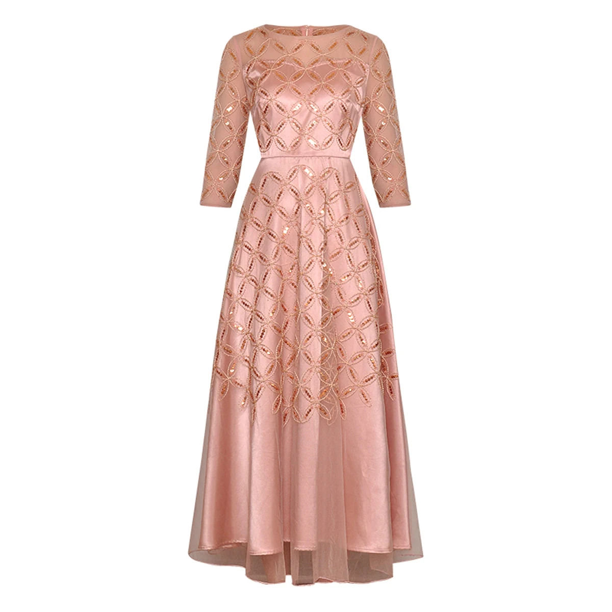 Red RoosaRosee Runway Designer Women 3/4 Sleeve Gauze Embroidery Beads Sequins Long Maxi Dress Elegant Gorgeous Party Vestidos
Red RoosaRosee Runway Designer Women 3/4 Sleeve Gauze Embroidery Beads Sequins Long Maxi Dress Elegant Gorgeous Party Vestidos