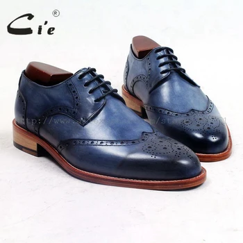 cie round toe full brogues medallion patina blue custom handmade men's shoe genuine calf leather outsole breathable casual D158
cie round toe full brogues medallion patina blue custom handmade men's shoe genuine calf leather outsole breathable casual D158