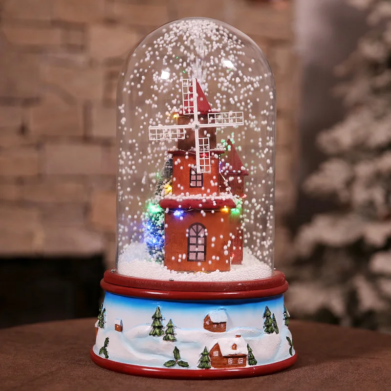 Hot Selling Newest 2019 Christmas Presents with Music Lights Floating Snow Glass Cover Romantic Christmas Eve Gift Package Mail
Hot Selling Newest 2019 Christmas Presents with Music Lights Floating Snow Glass Cover Romantic Christmas Eve Gift Package Mail