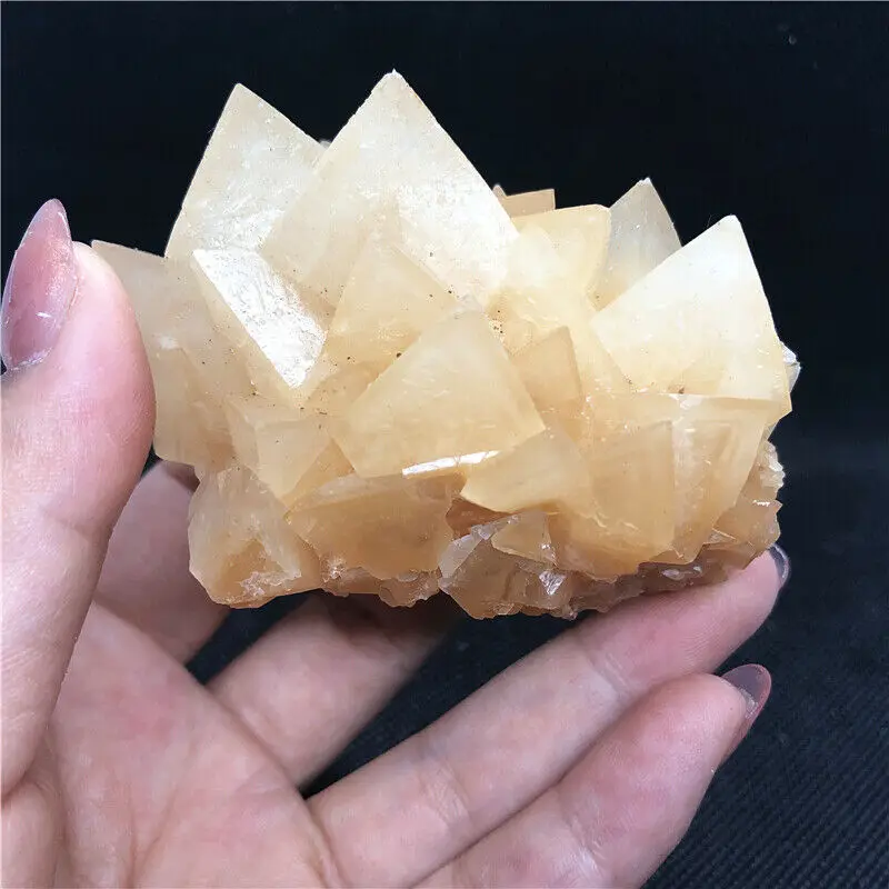 180g Natural Beautiful Yellow Calcite Crystal Cluster Energy Healing Specimen Natural stones and Minerals
180g Natural Beautiful Yellow Calcite Crystal Cluster Energy Healing Specimen Natural stones and Minerals