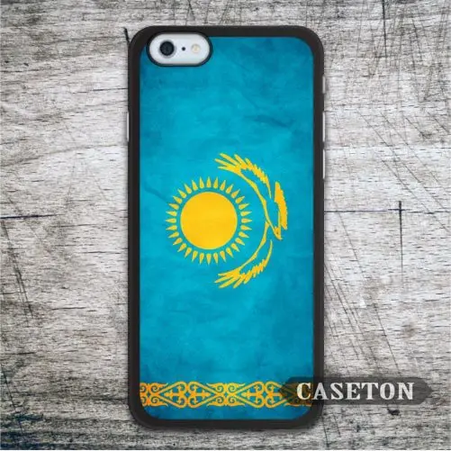 Flag Kazakhstan font b Case b font For font b iPhone b font 7 6 font