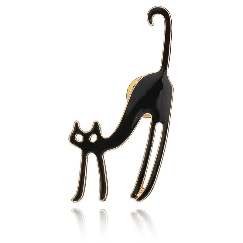 QianBei 1Pcs Real Shooting New Hot Sale Fashion 3 Colors Cute Cat Animal Brooches For Women Collar Pin Metal Korean Gift Jewelry
QianBei 1Pcs Real Shooting New Hot Sale Fashion 3 Colors Cute Cat Animal Brooches For Women Collar Pin Metal Korean Gift Jewelry