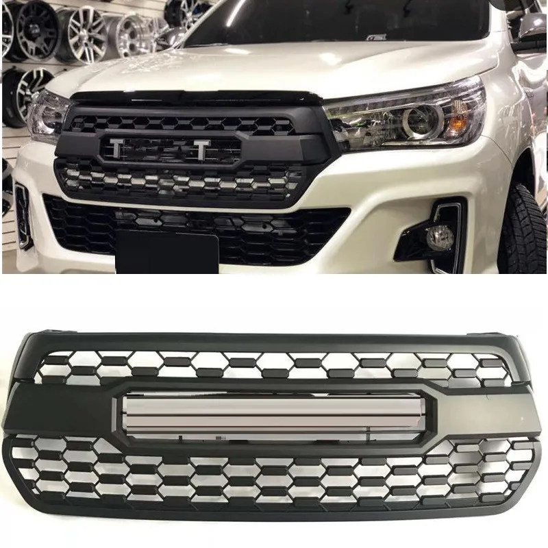 OWN DESIGN MODIFIED BUMPER FRONT RACING GRILL GRILLS MASK FIT FOR HILUX ROCCO auto grille 2018 2019 front bumper car accessoires
OWN DESIGN MODIFIED BUMPER FRONT RACING GRILL GRILLS MASK FIT FOR HILUX ROCCO auto grille 2018 2019 front bumper car accessoires