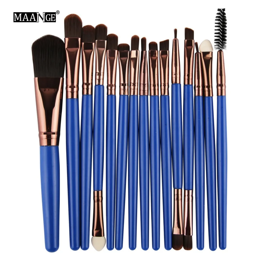 15pcs/set Makeup Brush Set tools EyeShadow Professional Makeup Brushes Set Cosmetics tools
15pcs/set Makeup Brush Set tools EyeShadow Professional Makeup Brushes Set Cosmetics tools