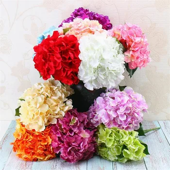 6Pcs European Fake Hydrangea 18.11" Length Simulation Hydranea Large Flower Head for Home Wedding Decorative Artificial Flowers
6Pcs European Fake Hydrangea 18.11" Length Simulation Hydranea Large Flower Head for Home Wedding Decorative Artificial Flowers