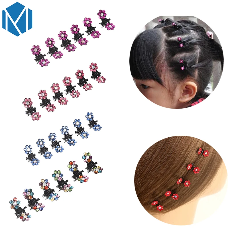12pcs/pack Children Flower Hair Claws Hairpins Hair Accessories Cute Shiny Rhinestone Hair Clips Headwear Girls Hairgrip Clamps
12pcs/pack Children Flower Hair Claws Hairpins Hair Accessories Cute Shiny Rhinestone Hair Clips Headwear Girls Hairgrip Clamps