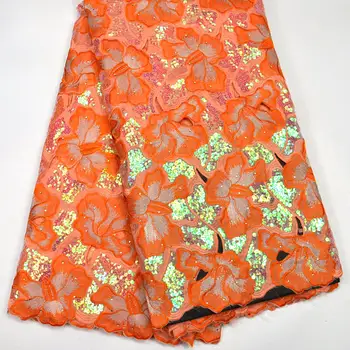 New Arrival African Lace Fabric 2019 High Quality Lace French Fabric Sequins Organza Nigerian Lace Fabrics For Wedding AD753
New Arrival African Lace Fabric 2019 High Quality Lace French Fabric Sequins Organza Nigerian Lace Fabrics For Wedding AD753