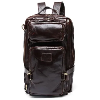 Mens Backpack Vintage Crazy Horse Genuine Leather Daypack High Quality Travel Rucksack School Book Bag Laptop Shoulder Bag khaki
Mens Backpack Vintage Crazy Horse Genuine Leather Daypack High Quality Travel Rucksack School Book Bag Laptop Shoulder Bag khaki