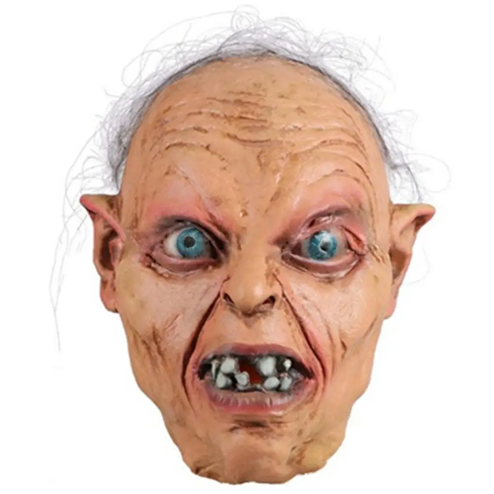 Gollum Mask The Lord of The Rings Cosplay Decoration Halloween Horror Party Props Funny Mask Latex Accessories
Gollum Mask The Lord of The Rings Cosplay Decoration Halloween Horror Party Props Funny Mask Latex Accessories