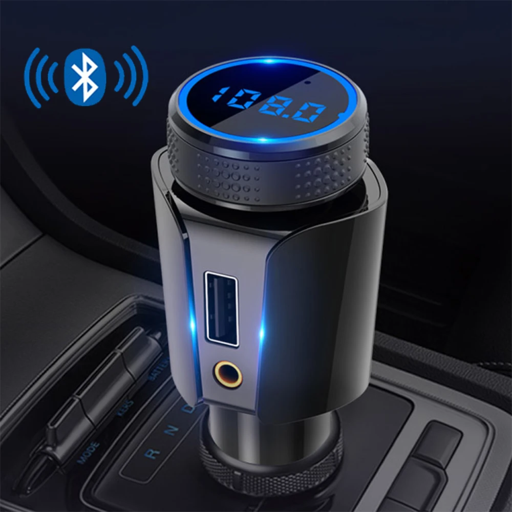 JINSERTA Bluetooth Car MP3 player TF card lossless music aux audio output receiver Vehicle FM transmitter 3.4A car charger
JINSERTA Bluetooth Car MP3 player TF card lossless music aux audio output receiver Vehicle FM transmitter 3.4A car charger