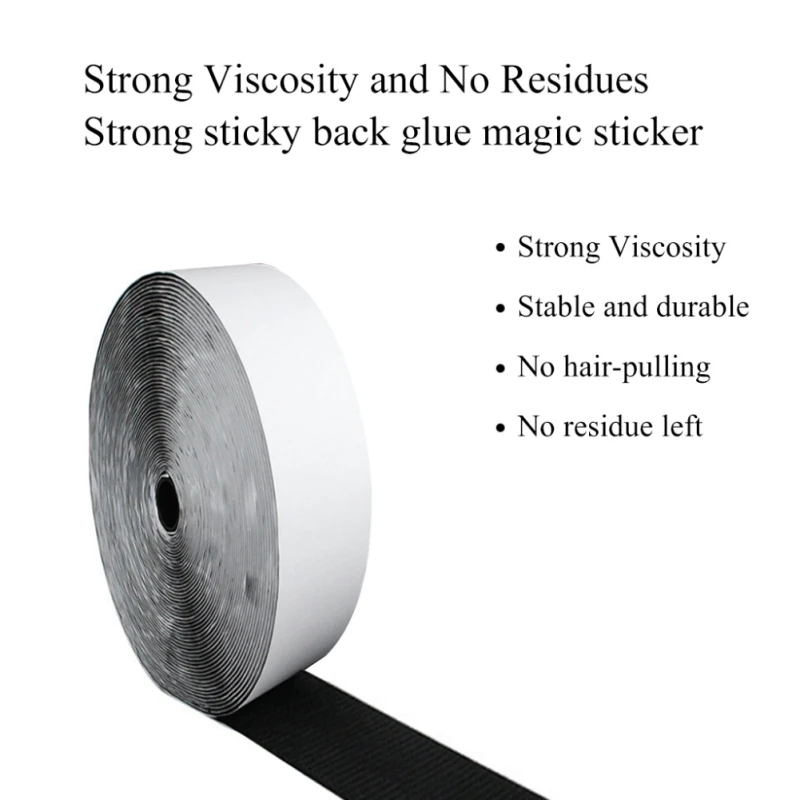 2019 New 1-Meter Black Hook and Loop Fastener Tape Magic Nylon Sticker Adhesive Loop Disks Velcr Double-sided glue magic sticker
2019 New 1-Meter Black Hook and Loop Fastener Tape Magic Nylon Sticker Adhesive Loop Disks Velcr Double-sided glue magic sticker
