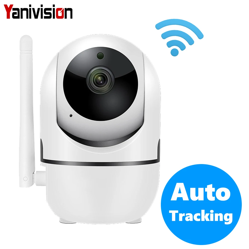 HD 1080P Cloud Wireless IP Camera Intelligent Auto Tracking Human Home Security CCTV Network Wifi Camera Motion Detection
HD 1080P Cloud Wireless IP Camera Intelligent Auto Tracking Human Home Security CCTV Network Wifi Camera Motion Detection
