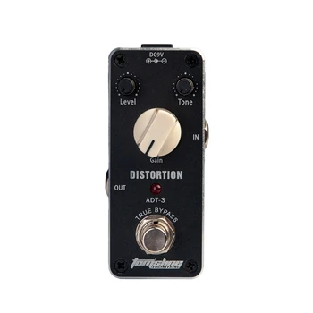 Aroma ADT-3 Mini Distortion Electric Guitar Effect Pedal With Fastener Tape Aluminum Alloy Housing True Bypass 
Aroma ADT-3 Mini Distortion Electric Guitar Effect Pedal With Fastener Tape Aluminum Alloy Housing True Bypass