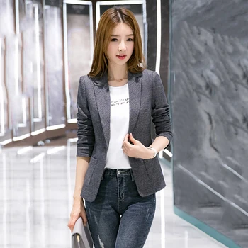 Autumn Plaid Women Blazers And Jackets Ladies Suit Long Sleeve Work Blazer Plus Size Casual Outerwear Spring Women Jacket NO436
Autumn Plaid Women Blazers And Jackets Ladies Suit Long Sleeve Work Blazer Plus Size Casual Outerwear Spring Women Jacket NO436